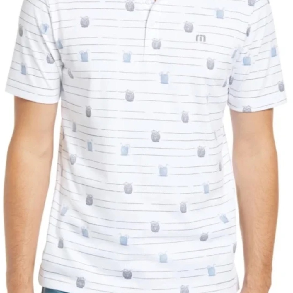 Travis Mathew Three Fingers Regular Fit Polo XL